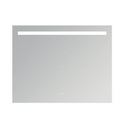 Arcqua Cube spiegel – 90x70 cm – LED-verlichting – spiegelverwarming, dimbaar – Naturel