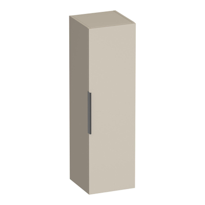 BRAUER Elevate badkamerkast - 120x35x35cm - excl.opleggreep - 1 deur - links- of rechtsdraaiend - mat beige