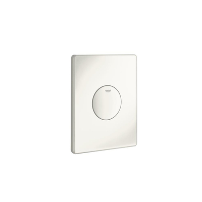Grohe Skate Bedieningsplaat - enkelspoeling - verticaal/horizontaal - wit
