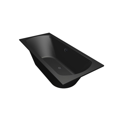 Xenz Lagoon Baignoire duo - 180x80x53 - bonde Centrale - acrylique - ebony