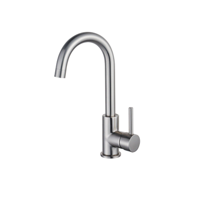 FugaFlow Eccelente Sobrado Robinet de cuisine - bec rotatif - PVD - inox brossé