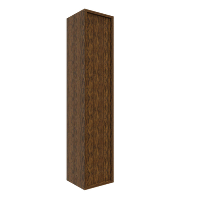 Saniclass Holz Frame Colonne haute - 140x35x38cm - 2 portes - Noyer pur