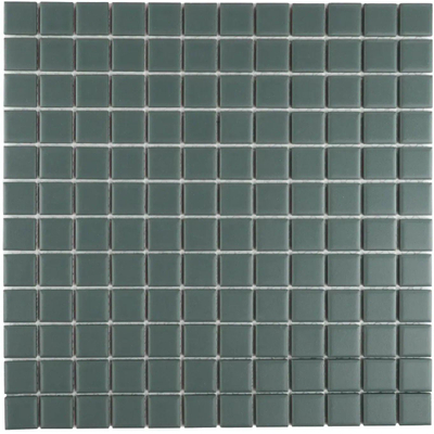 The Mosaic Factory Patterns mozaïektegel - 30x30cm - 6mm - vierkant - R11 - mat camo green (groen)