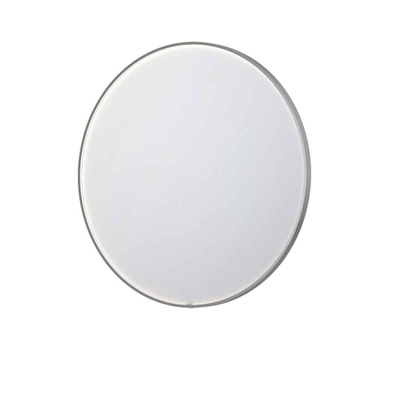 INK SP24 spiegel – Ø120 cm – indirecte LED – spiegelverwarming – Rvs geborsteld
