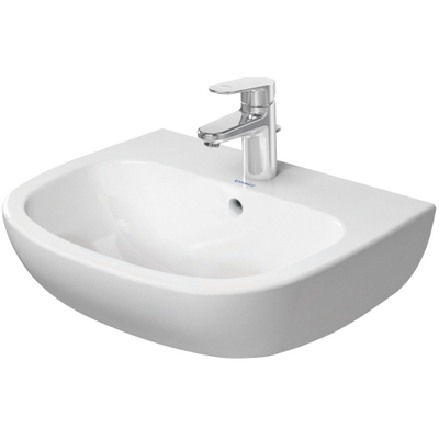 Duravit D-code Wastafel - 55x43cm - glans wit