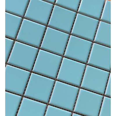 Villeroy & boch pro architectura 3.0 carreau de sol 5x5cm 6mm mat r9 bleu lagon