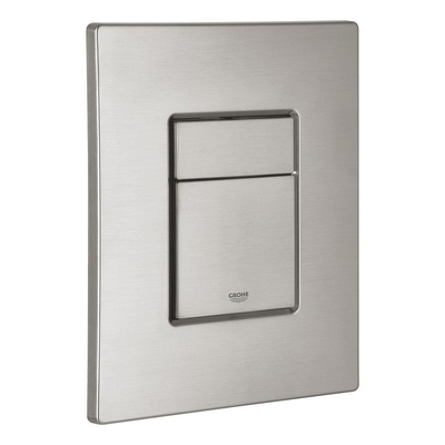 Grohe Skate Cosmopolitan Bedieningsplaat - dualflush - horizontaal/verticaal - kunststof - Supersteel (RVS)