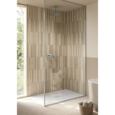 Villeroy & Boch Universal Showers wandaansluitBocht Hoekig - chroom