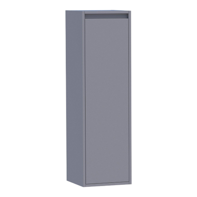 Saniclass Hoge Kast New Future - 120cm - linksdraaiend - mat grijs