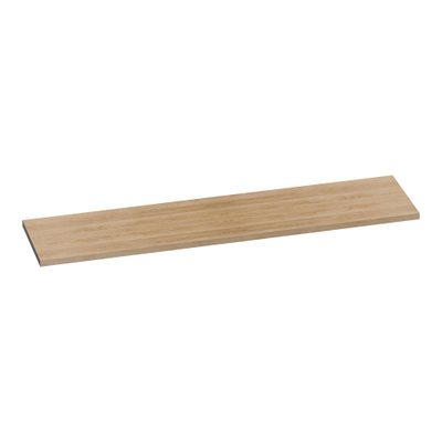 BRAUER MFC Wastafelblad - 200x46x4cm - zonder kraangat - MFC - legno calore