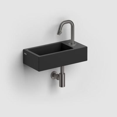 Clou Mini Suk fonteinsifon gunmetal gebor. PVD voor fonteintjes