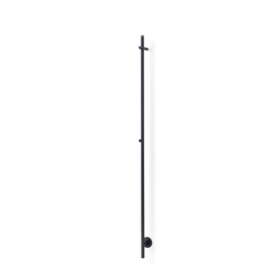 Rosani ONE Elektrische Handdoekradiator 170cm hoog - 30Watt - mat zwart OUTLETSTORE