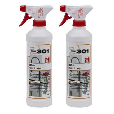 Moeller Hmk spray d'entretien nettoyant universel pour pierre naturelle/composite 0,5 litre 2 pièces