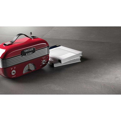 ÉCHANTILLON Italgraniti Square Carrelage de sol et de mur 60x60cm 9.5mm rectifié R10 porcellanato Crossing Antracite