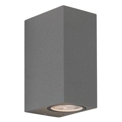 Astro Chios 150 Applique murale 15x6,8x9,2cm IP44 culot GU10 gris structuré