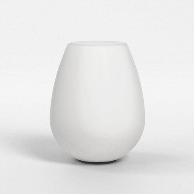 Astro Tacoma Single Applique/Plafonnier - 230V - IP44 - ovale - verre blanc - chrome