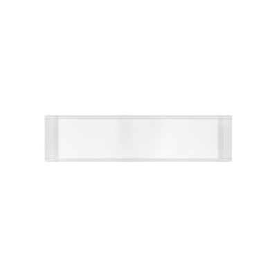 Hotbath &MORE Boîte encastrable ou niche encastrée 30x120x10cm sans cadre Mat blanc