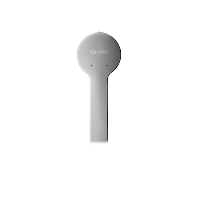Duravit B.2 1 greeps wastafelmengkraan - 175x42x165mm - hoogglans chroom