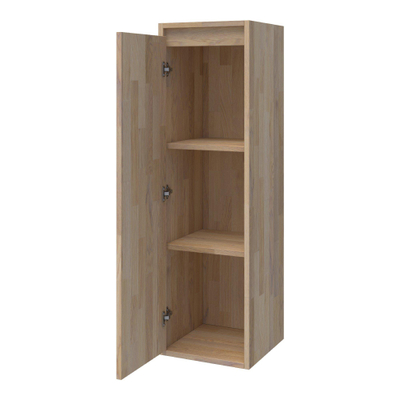 BRAUER Nexxt Colonne de salle de bain suspendu 120x35x35cm 1 porte ouvre sur la gauche grey oak