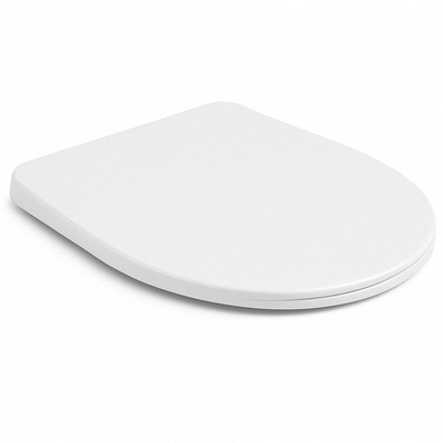 QeramiQ Dely Swirl Compact Assise - softclose - quickrelease - slim - blanc mat