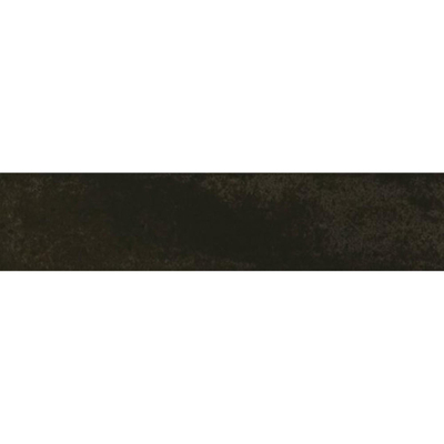 ÉCHANTILLON Ceralto Pavero Core Carreau mural - 6X27cm - 7.7mm - Rectangle - Black Lava Brillant