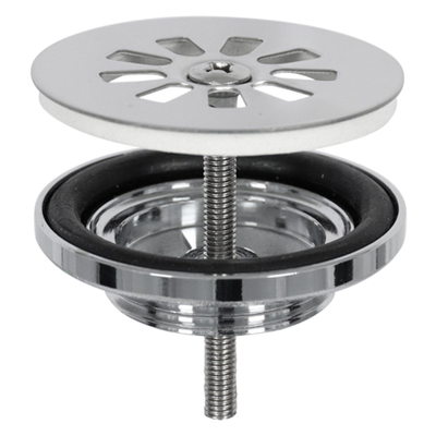 Differnz Ravo Ensemble lave-mains 38x18x9cm béton droit chrome