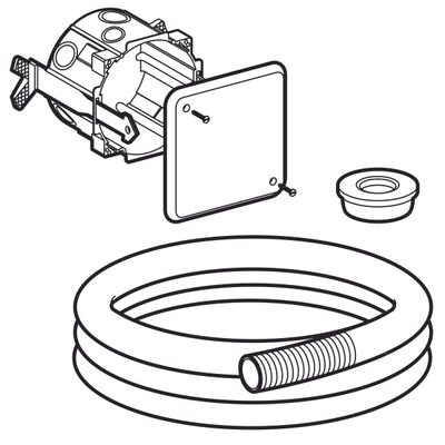Geberit ruwbouwset met inbouwdoos voor DuoFresh module TWEEDEKANS