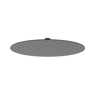 IVY Douche de tête - slim - 30cm - buses anticalcaire - Eco-air - Mat noir PED