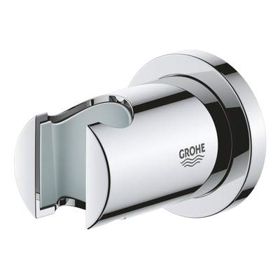 GROHE Rainshower Support de douchette - non réglable - rosace ronde - chromé
