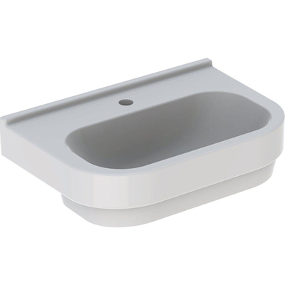 Geberit 300 Basic Lavabo compact avec trou de robinet sans trop-plein 60x40x19.5cm Blanc