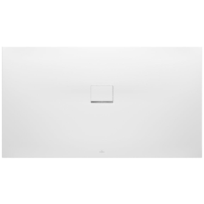 Villeroy & Boch Squaro Infinity receveur de douche en matériau de synthèse - Quaryl rectangulaire 100x90x4cm - blanc mat