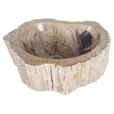 Differnz Fossil vasque à poser 45x12cm bois crème
