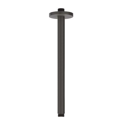 IVY Plafondbuis - 30cm - 1/2" - RVS316 geborsteld carbon black PVD