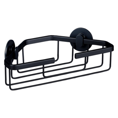 Differnz Panier en fil aluminium rectangulaire 25x13.1x8.1cm Noir