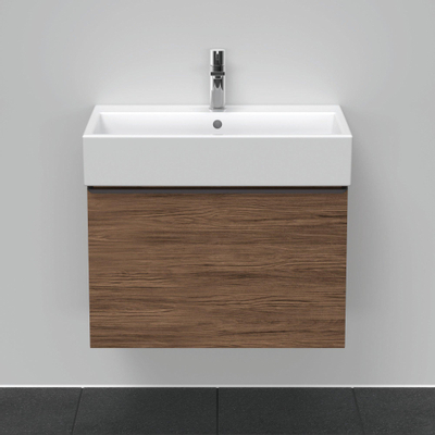 Duravit D-neo Meuble sous vasque 68x44.2x44cm 1 tiroir Noyer (foncé) mat