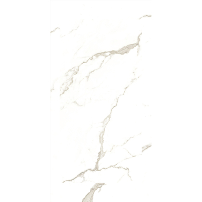 Adema Deco - panneau mural - 280x96.5cm - SPC - 3mm d'épaisseur - aspect marbre blanc
