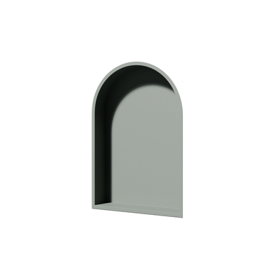 Looox Storage collection Inbouwnis - 32x47x7cm - toog - matt soft green