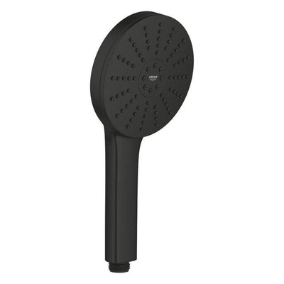 Grohe Vitalio Joy Handdoucheset - rond - 3 straalsoorten - silverflex doucheslang - 175cm - matte black (mat zwart)