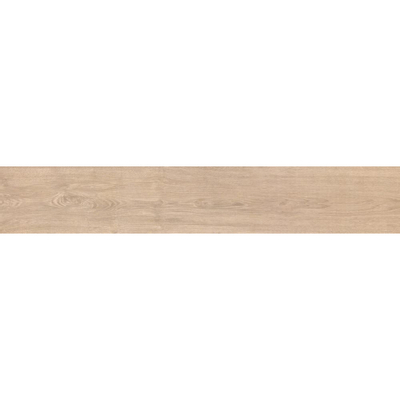 Herberia Ceramiche Natural Wood wand- en vloertegel - 15x60cm - 9mm - Rechthoek - Houtlook - Almond mat