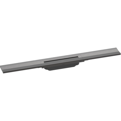 Hansgrohe RainDrain Flex Douchegoot - 70cm - inkortbaar - wandmontage - brushed black chrome