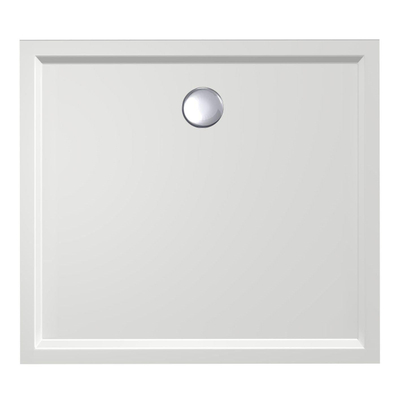 Xenz mariana receveur de douche 100x90x4cm rectangle acrylique blanc