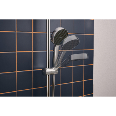Hansgrohe Activera S ensemble de douche 95 - 2jets - EcoSmart unica - avec barre de glissement 65cm - chrome