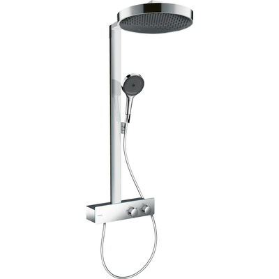 Hansgrohe RainFinity Showerpipe - 360 - 1jet - met showertablet - 350 - hoogglans chroom