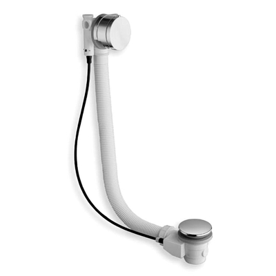 Xenz Luxe vidage baignoire et remplissage chrome
