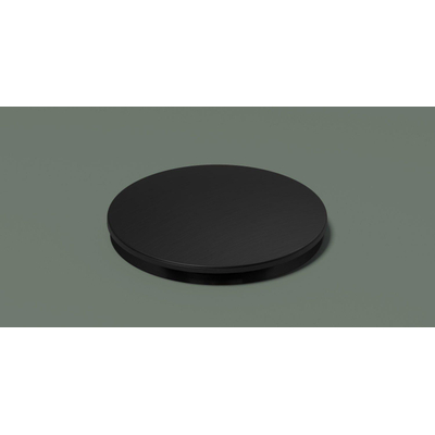 Hotbath Cobber Trop-plein de baignoire - prolongé - Noir mat PVD