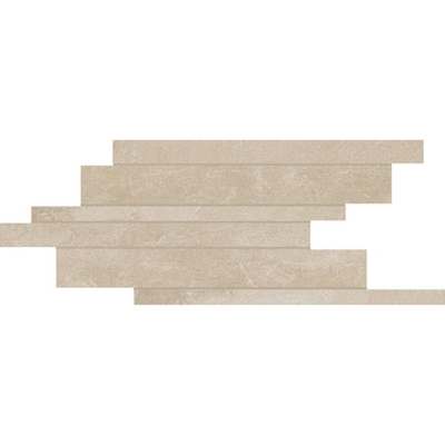 Florim Naturalstone Mozaiektegel - 20.7x39.7cm - 9.0mm - gerectificeerd - Cream