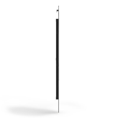 Umbra Hubba Miroir - 45x157x5cm - forme pilule - titane