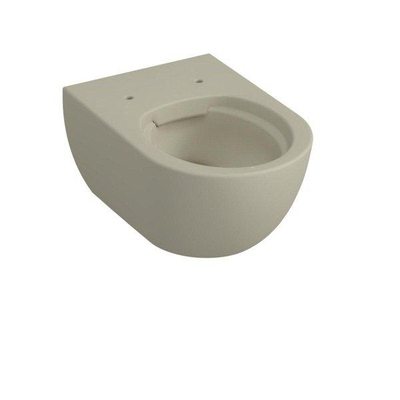 Royal Plaza Primo Toiletset - 48.5cm - hangend - spoelrandloos - diepspoel - verkort - met zitting - softclose - quick release - zand