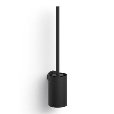 Zack SCALA Porte-brosse de toilette - 54cm - modèle mural - noir