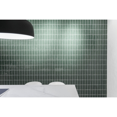 ÉCHANTILLON Cifre Cerámica Carreau mural Atlas Jade Brillo Vintage Brillant vert